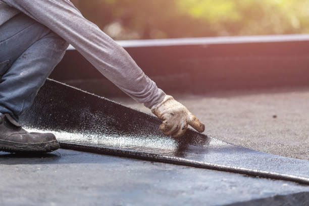Professional Emergency Waterproofing technician working in Hubertus, WI